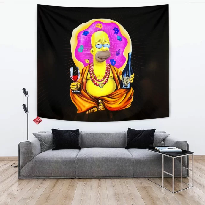 Homer Simpson Tapestry