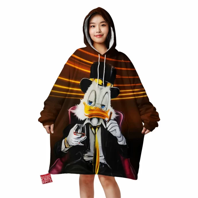 Scrooge McDuck Blanket Hoodie