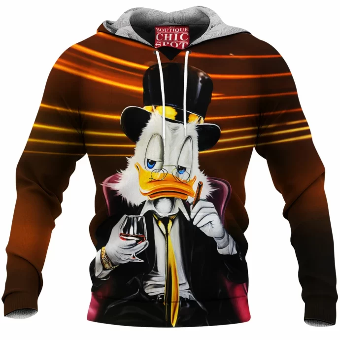 Scrooge McDuck Fleece Hoodie