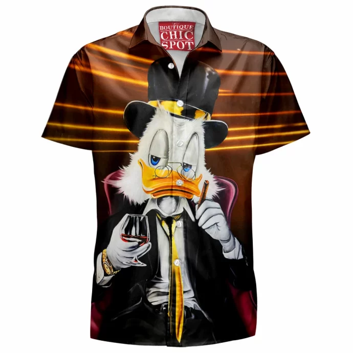 Scrooge McDuck Hawaiian Shirt