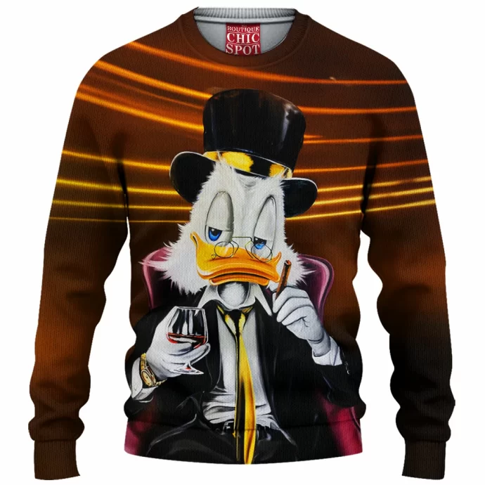 Scrooge McDuck Knitted Sweater