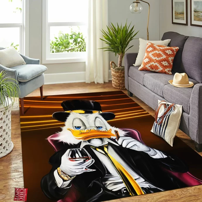 Scrooge McDuck Rectangle Rug