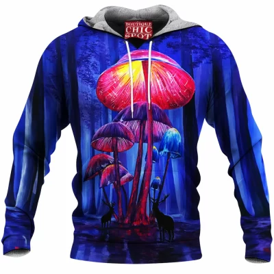 Mushroom Fleece-Hoodie