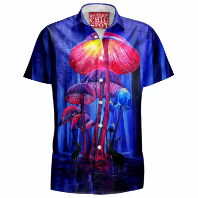 Mushroom Hawaiian-Shirt