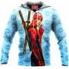 Comic Fleece-Hoodie, Deadpool Fleece-Hoodie