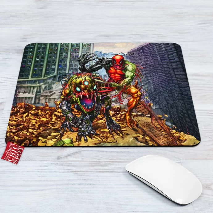 Venomized Deadpool Mouse Pad