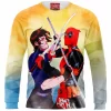 Deadpool Sweatshirt, Comic Sweatshirt, X-men Sweatshirt, Superhero Sweatshirt