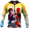 Comic Zip-Hoodie, Deadpool Zip-Hoodie