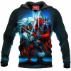 Comic Hoodie, Deadpool Hoodie
