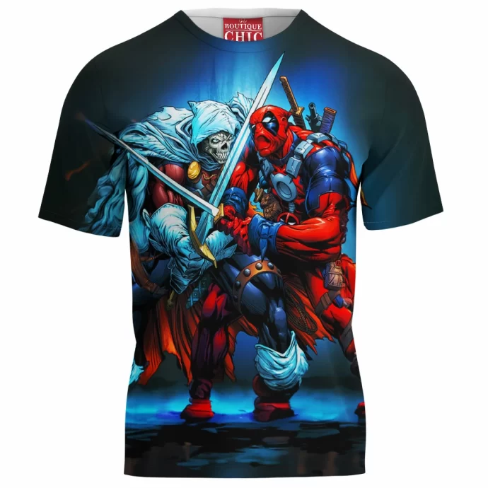 Taskmaster vs Deadpool T-Shirt