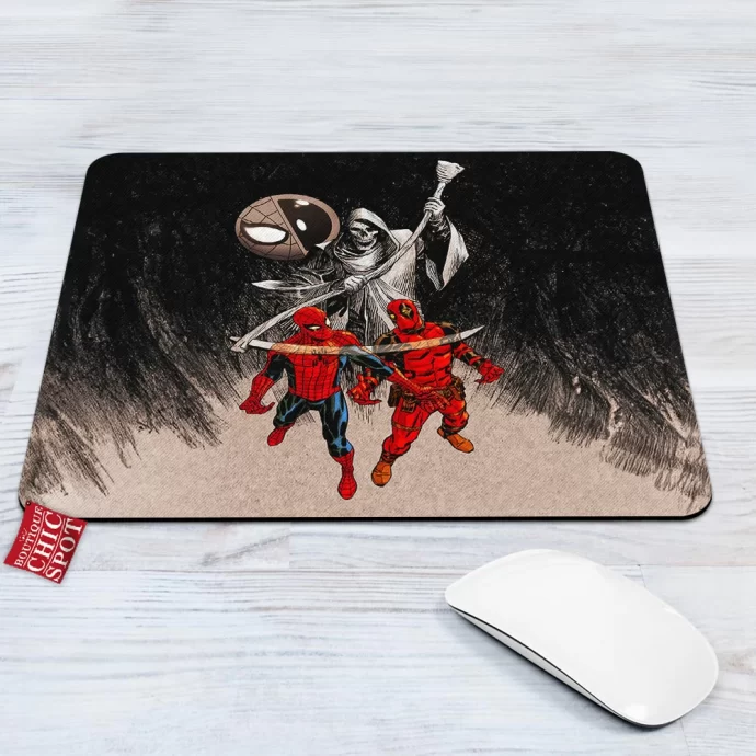 Spider-man Deadpool Mouse Pad