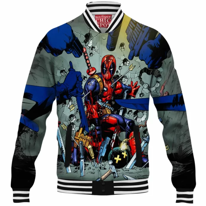 Deadpool Baseball Jacket