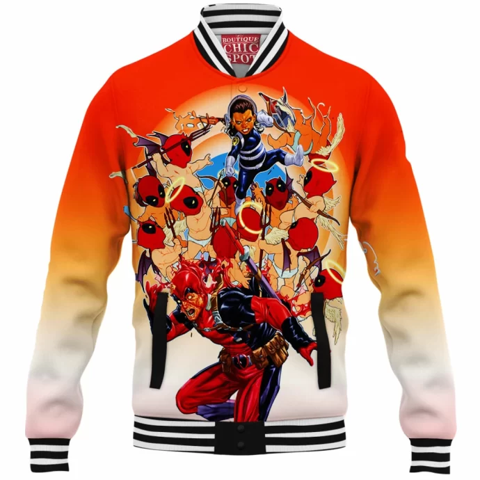 Deadpool Baseball Jacket