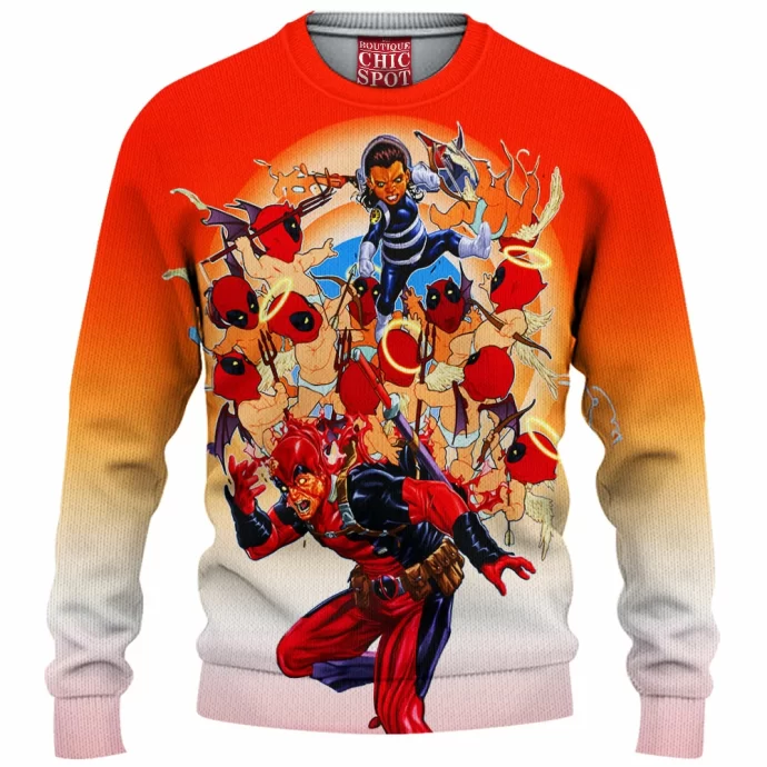 Deadpool Knitted Sweater