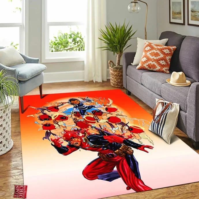 Deadpool Rectangle Rug