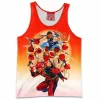 Comic Tank-Top, Deadpool Tank-Top