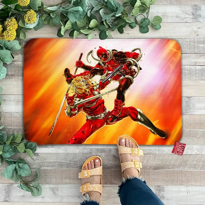 Omega Red vs Deadpool Doormat