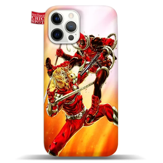 Omega Red vs Deadpool Phone Case Iphone