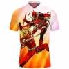 Comic Polo Shirt, Deadpool Polo Shirt