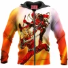 Comic Zip-Hoodie, Deadpool Zip-Hoodie