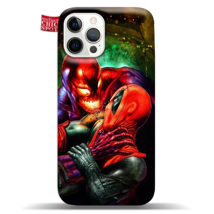 Carnage vs Deadpool Phone Case Iphone