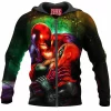 Carnage Zip-Hoodie, Comic Zip-Hoodie, Deadpool Zip-Hoodie