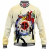 Comic Baseball-Jacket, Deadpool Baseball-Jacket