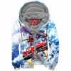 Comic Zip-Fleece-Hoodie, Deadpool Zip-Fleece-Hoodie