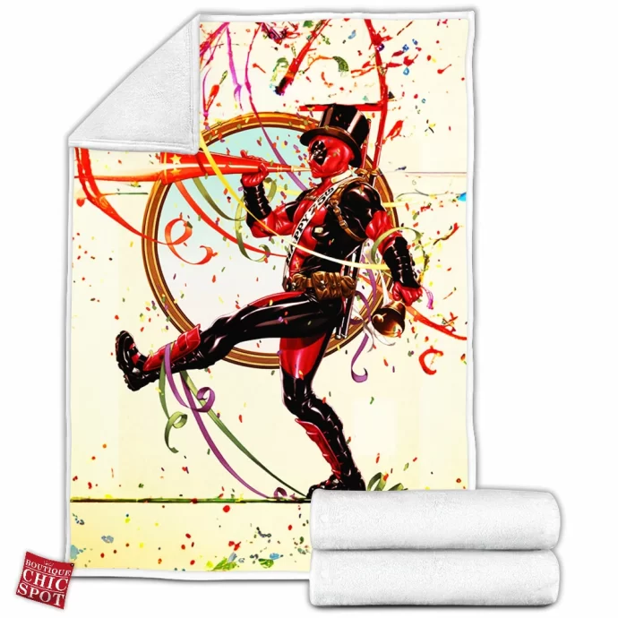 Deadpool Fleece Blanket