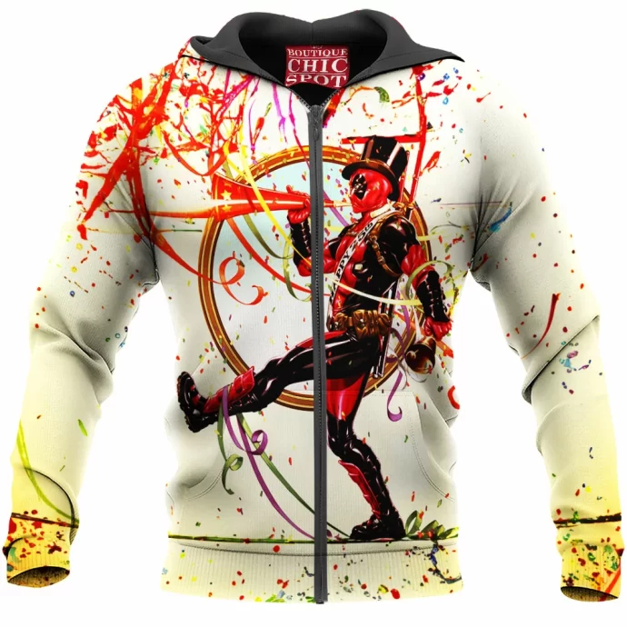 Deadpool Zip Hoodie