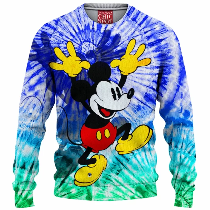 Mickey Mouse Knitted Sweater