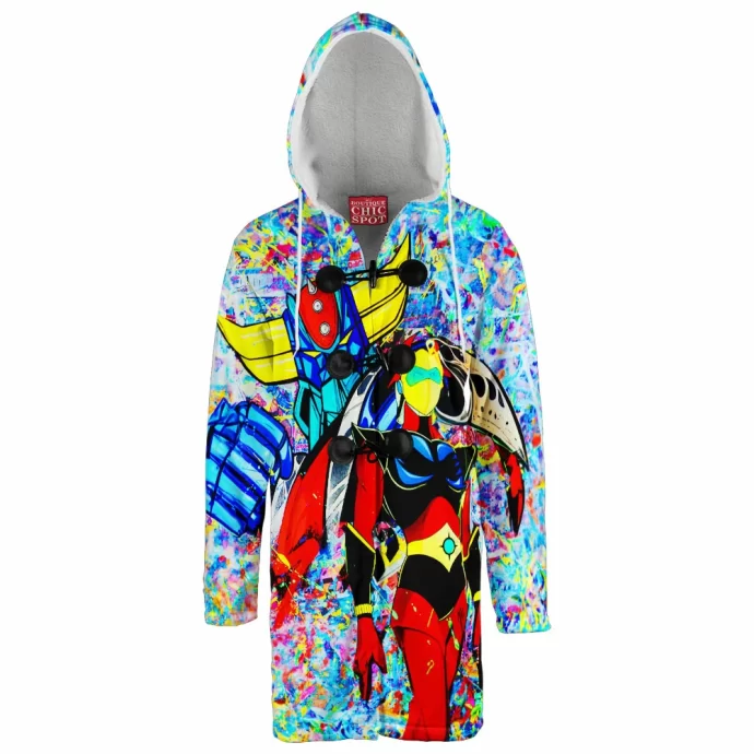 Goldorak Hooded Cloak Coat