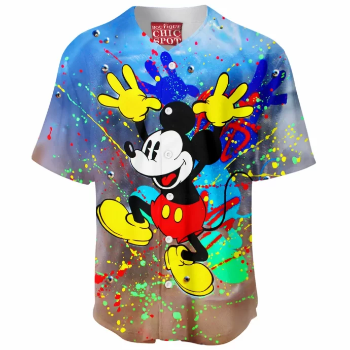 Mickey Mouse Baseball Jersey