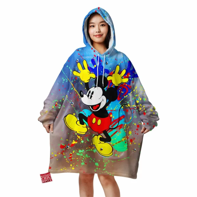 Mickey Mouse Blanket Hoodie