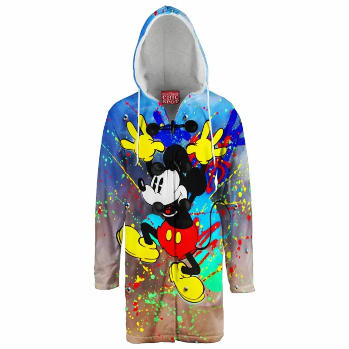 Mickey Mouse Hooded Cloak Coat