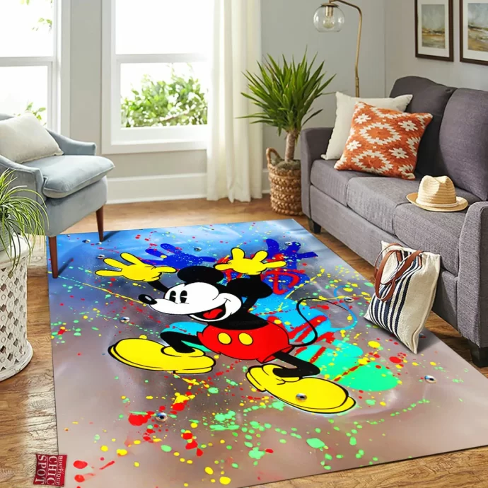 Mickey Mouse Rectangle Rug