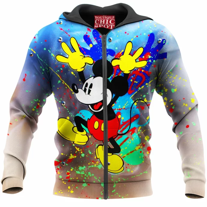 Mickey Mouse Zip Hoodie