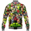 Comic Baseball-Jacket, Hulk Baseball-Jacket, Hulk Villains Baseball-Jacket