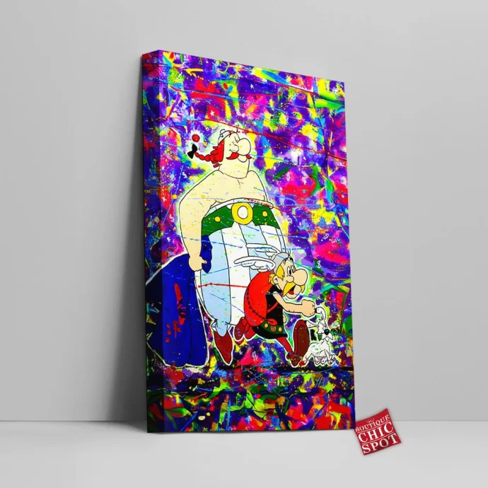 Asterix and Obelix Canvas Wall Art