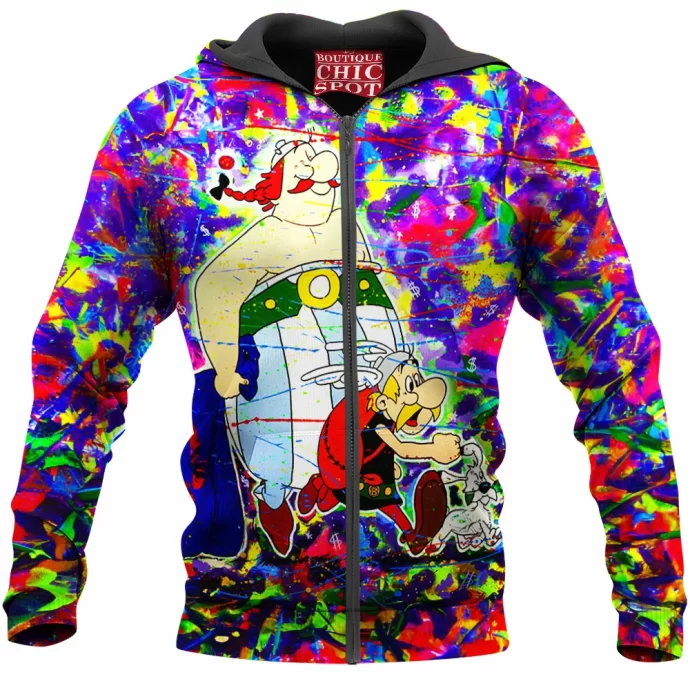 Asterix and Obelix Zip Hoodie