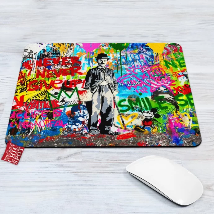 Charlie Chaplin Mouse Pad