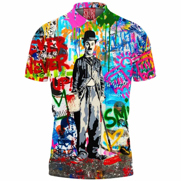 Charlie Chaplin Polo Shirt