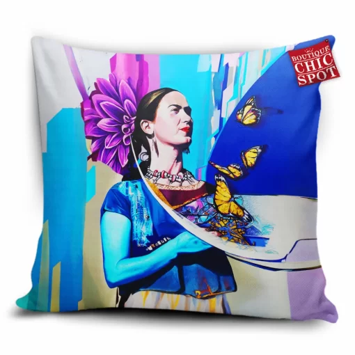 Women Oil Painting Pillow Cover