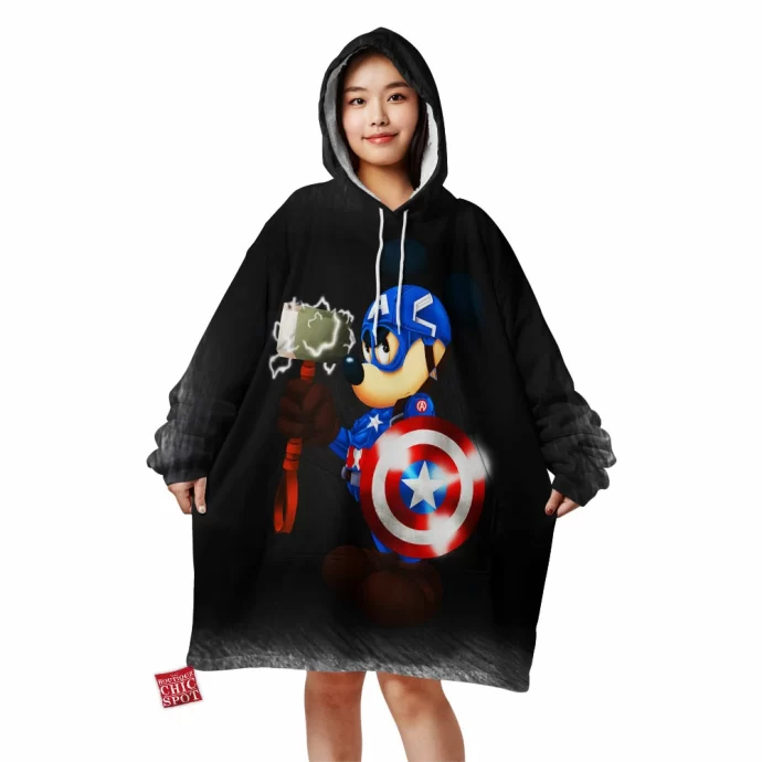 Mickey Mouse Blanket Hoodie