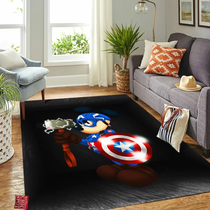 Mickey Mouse Rectangle Rug