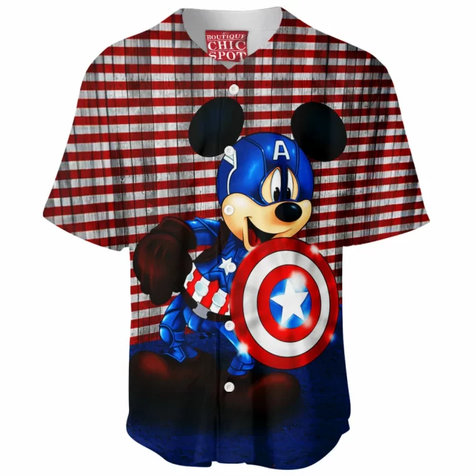 Mickey Mouse Baseball Jersey