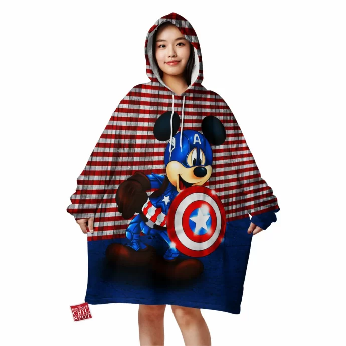 Mickey Mouse Blanket Hoodie