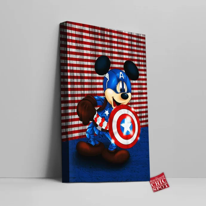 Mickey Mouse Canvas Wall Art