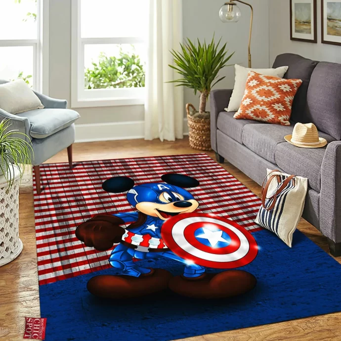 Mickey Mouse Rectangle Rug