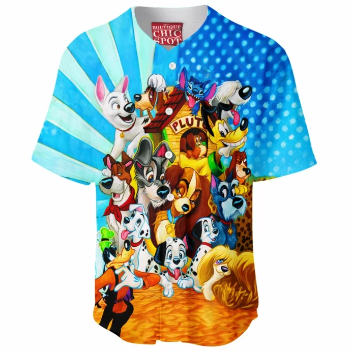 Disney Dog Baseball Jersey